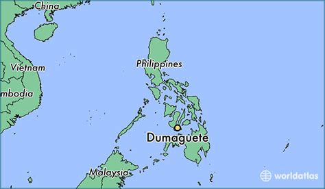 Dumaguete City map, Philippines, Central Visayas — Google .